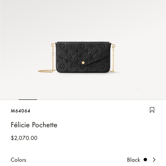 SOLD - Authentic LV Félicie Pochette - Picture 6 of 11